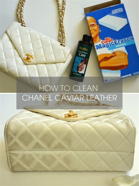 chanel leather cleaning.